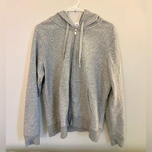 Old Navy Grey Zip-Up Hoodie